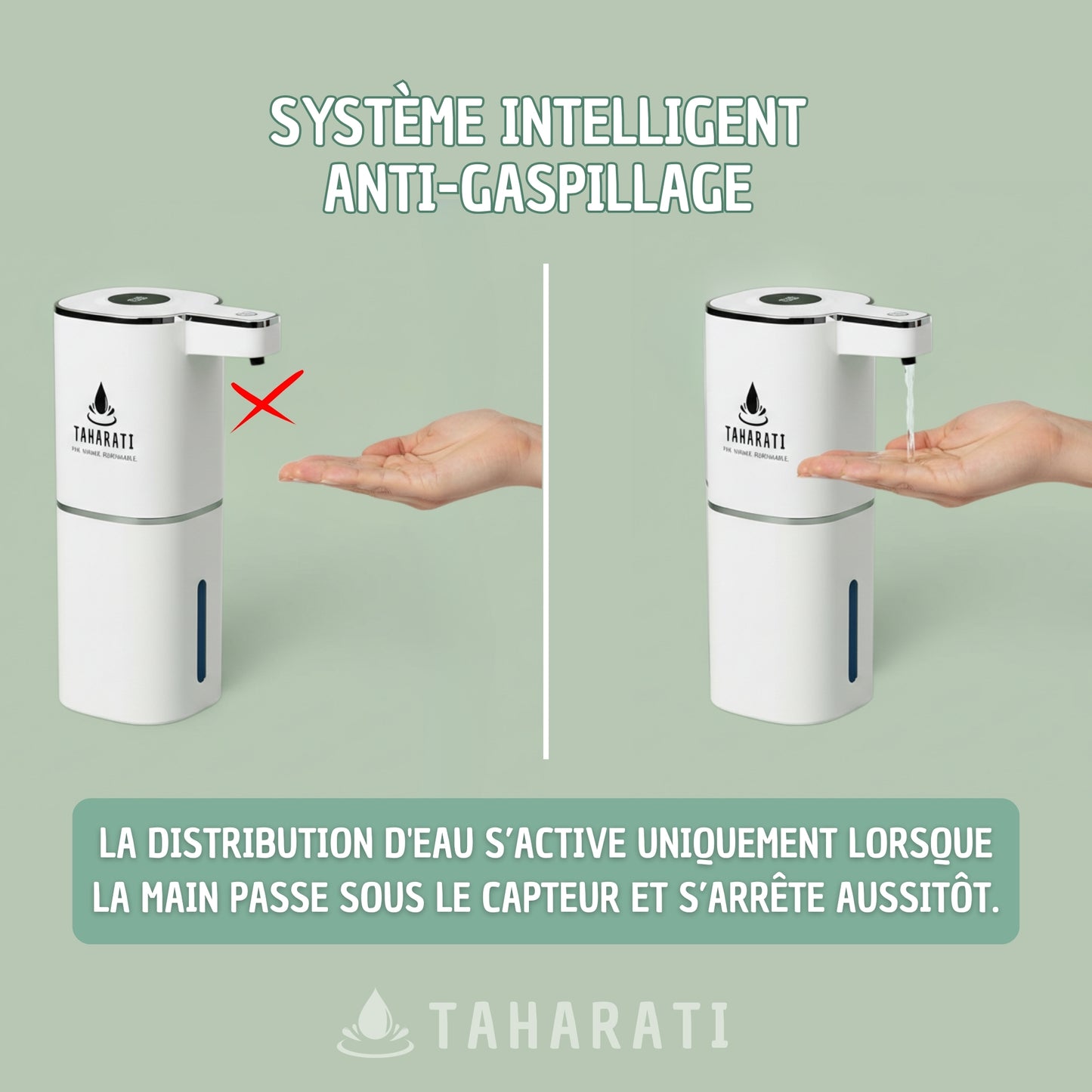 TAHARATI - Distributeur d'eau nomade